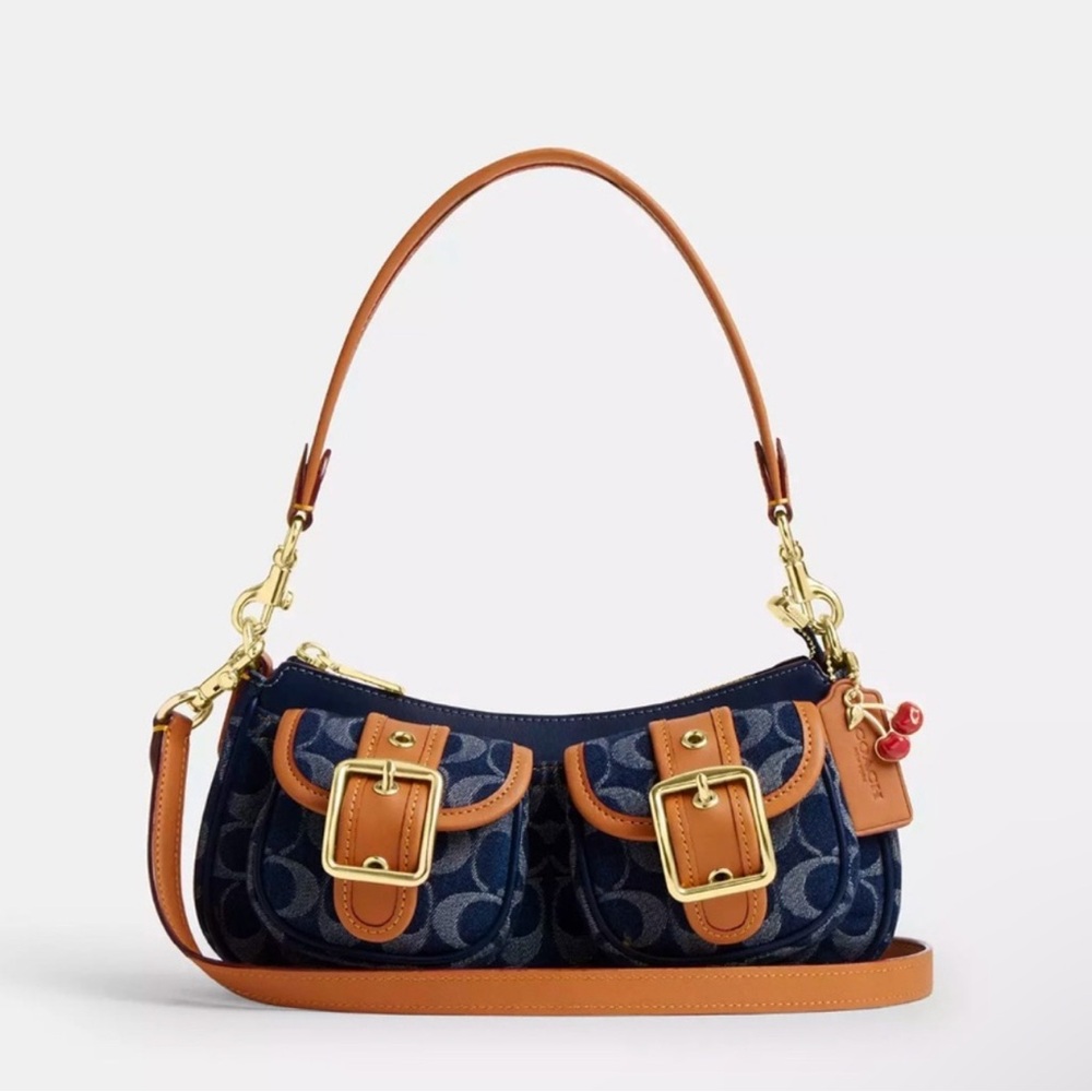 Coach Ashton denim bag